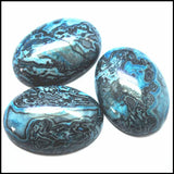 10pcs Oval Shape Nature Stone Cabochons 10x14mm - 18x25mm