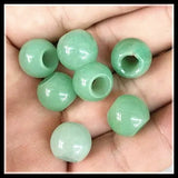 10pcs 12mm Gemstone European Beads for Bracelet Making