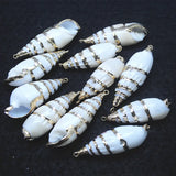 10pcs Shell Pendants 50-55mm for Women Necklace Making
