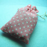 10pcs Dotted Pouch 10x14mm Jewelry Beads Collection Bag