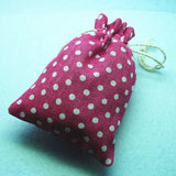 10pcs Dotted Pouch 10x14mm Jewelry Beads Collection Bag