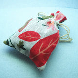 10pcs Jewelry Bags Women Pouches 10x14mm Size Plant Flower Leaf Cactus Designs