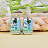 10pcs Colorful U D L Alcohol Resin Charms DIY Earring Making