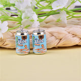 10pcs Colorful U D L Alcohol Resin Charms DIY Earring Making