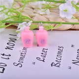 10pcs 3D Shower Gel Resin Dollhouse Charms DIY Jewelry Making