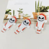 10pcs Acrylic Santa Claus Earring Charms DIY Christmas Halloween Keychain