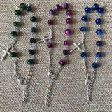 10pcs Adjustable Stone Crystal Bracelets Beads Bangles