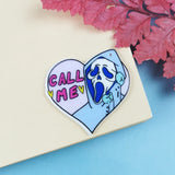 10pcs/pack Milk Acrylic Charms Gothic Pendant DIY Keychain Dangel