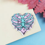 10pcs/pack Milk Acrylic Charms Gothic Pendant DIY Keychain Dangel