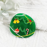 10pcs Christmas Tree Deer Charms for DIY Earring Making