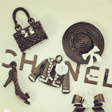 10pcs Enamel Charms Metal Pendant Earring DIY Jewelry
