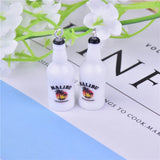 10pcs Coconut Tree Alcohol Charms for DIY Keychain Phone Case