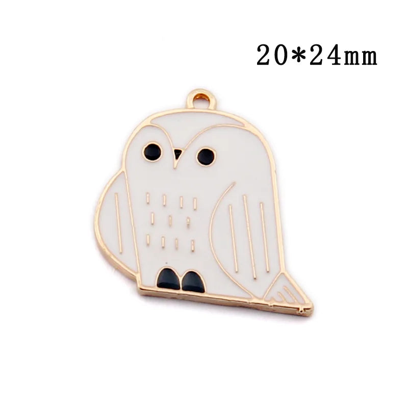 10pcs Halloween Witch Hat Enamel Charms for DIY Jewelry Making