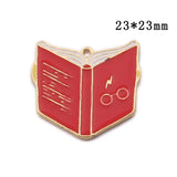 10pcs Halloween Witch Hat Enamel Charms for DIY Jewelry Making
