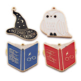 10pcs Halloween Witch Hat Enamel Charms for DIY Jewelry Making