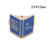 10pcs Halloween Witch Hat Enamel Charms for DIY Jewelry Making