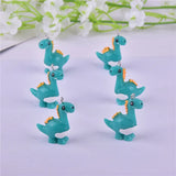 10pcs Dinosaur Resin Charms for DIY Jewelry Making Bulk Accessory 27*12mm