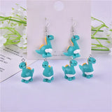 10pcs Dinosaur Resin Charms for DIY Jewelry Making Bulk Accessory 27*12mm