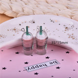 10pcs Frappuccino Resin Charms for DIY Earring Keychain