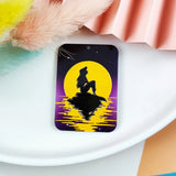 10pcs Heart Butterfly Sunset Acrylic Charms for DIY Jewelry Making Keychain