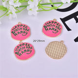 10pcs Letter Happy Birthday Metal Charms for Jewelry Making