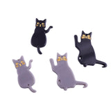 10pcs Cute Cat Earring Charms for DIY Jewelry Making