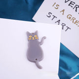 10pcs Cute Cat Earring Charms for DIY Jewelry Making