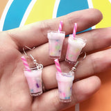 10pcs Milk Fun Resin Charms Pendant for DIY Jewelry Making