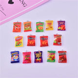 Mini Snack Resin Charms Jewelry Findings
