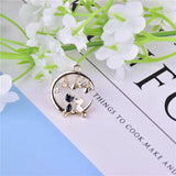 10pcs Moon Cat Love Metal Charms DIY Earring Bracelet Jewelry Making