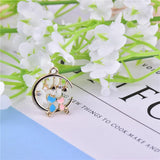 10pcs Moon Cat Love Metal Charms DIY Earring Bracelet Jewelry Making