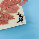 10pcs Moon Skull Crow Charms DIY Earring Bracelet Jewelry Making
