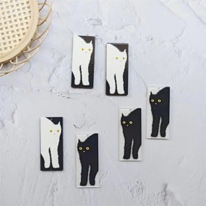 10pcs Acrylic Cat Charms INS Cartoon Pendants for DIY Jewelry