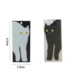 10pcs Acrylic Cat Charms INS Cartoon Pendants for DIY Jewelry