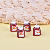 10pcs Peanut Butter 3D Resin Charms for DIY Earring Keychain