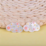 10pcs Rainbow Cat Flower Clouds Charms for DIY Earring Making