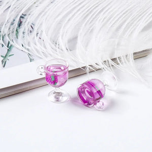 10pcs Resin Fruit Charms for DIY Jewelry Making