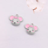 10pcs Koala Resin Charms for DIY Jewelry Making