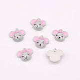 10pcs Koala Resin Charms for DIY Jewelry Making