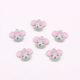 10pcs Koala Resin Charms for DIY Jewelry Making
