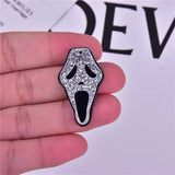10pcs/pack Skull Evil Arcylic Charms Pendant for DIY Jewelry Making