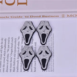 10pcs/pack Skull Evil Arcylic Charms Pendant for DIY Jewelry Making