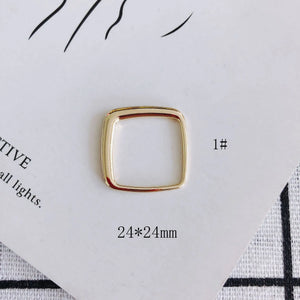 10pcs Golden Love Shape Pendant Charms for Jewelry Making Findings Diy