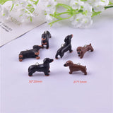 10pcs 3D Dog Resin Charms Jewelry Making Craft DIY