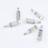 10pcs Water Bottle Charms Resin Earring Findings DIY Jewelry Making 30x10mm