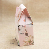 10pcs Flower Butterfly Locked Box Wedding Favors Bag