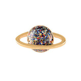 10pcs Planet Floating Charms for Locket Watch Necklace