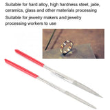 10pcs Mini Rasp Tool Set Jewelry Filling Wood Carving Metal Hand File DIY Repair