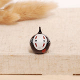 10pcs 23mm Omamori Brass No Face man Brass Bell Pendants DIY Keyring Earrings