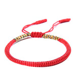 10pcs Braided Bracelet Buddhist Tibetan Rope Bracelets Adjustable